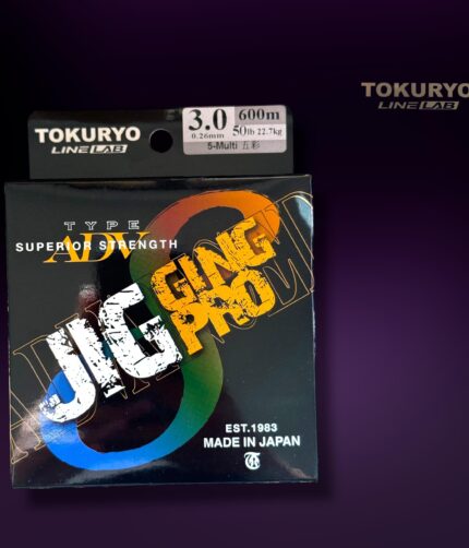 Linha Tokuryo Jigging PRO - Multicolor, pe3 / 50lb / 600m